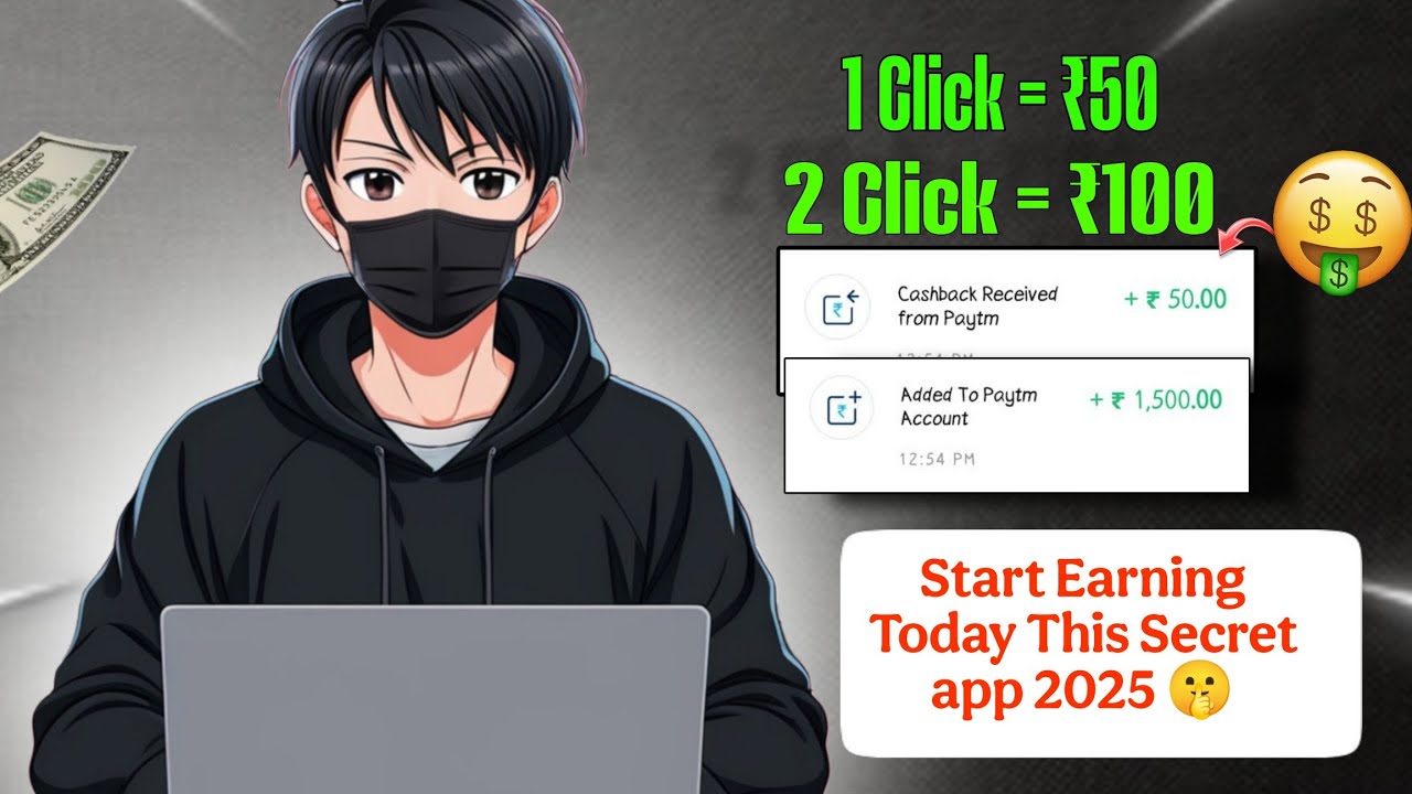Earn ₹50 Per Click with This Hidden App | Best Money Online App 2025
