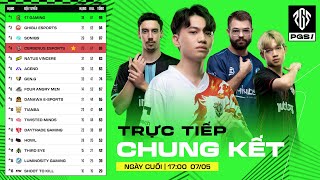 🏆[PGS 1] CHUNG KẾT - NGÀY CUỐI - 🇻🇳 CES, NAVI, 🇨🇳 4AM, SQ, 🇰🇷 GEN, 🇨🇳 17, 🇹🇭 DAY, TWIS, 🇰🇷 DNW,...