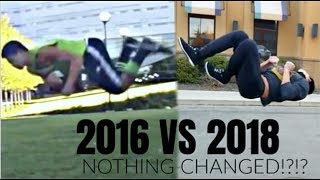 Best Non Stop Parkour 2016 vs. 2018 | Feat. Charles Luong| (PKTV)
