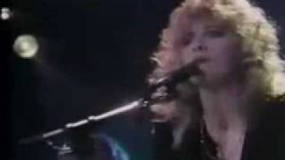 Stevie Nicks wearing a miniskirt, performing Gold Dust Woman with Bob Welch