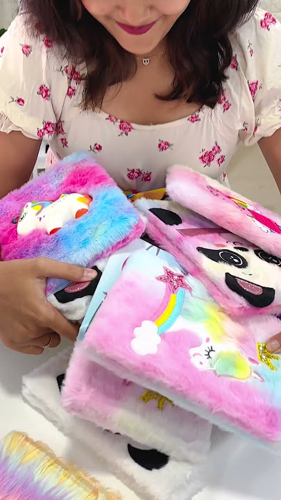 Adorable Plush Diaries for Kids & Adults | Furry, Fun & Magical Journals at Angroos