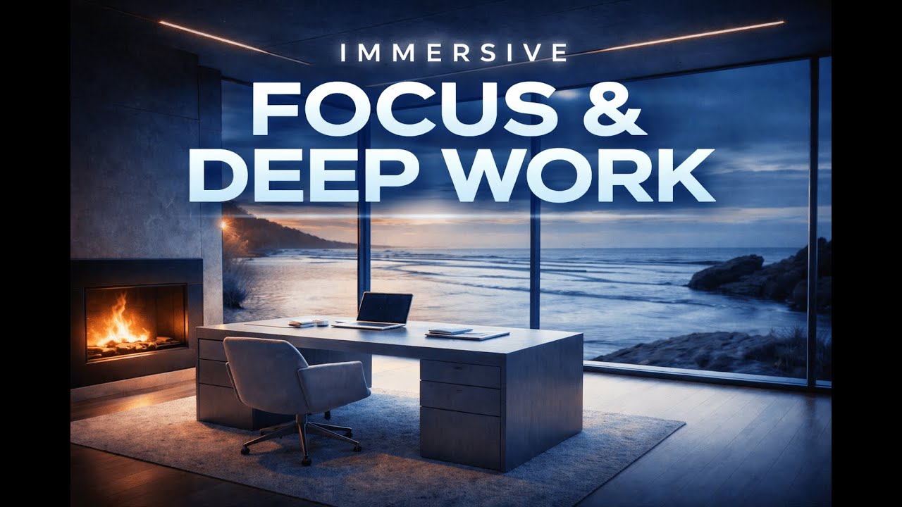 Immersive Focus & Deep Work | Music for Deep Work, Study & Focus