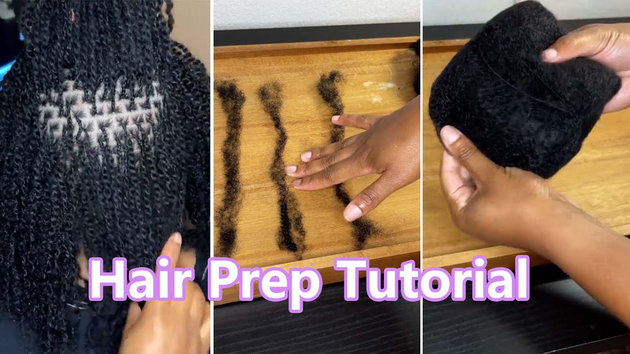 How To Prep Hair for Microloc Extensions | EXYHAIR - YouTube