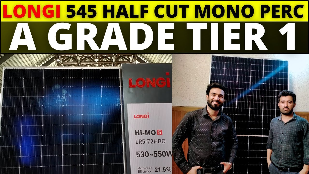Longi 545 Watt Half Cut Mono Perc Solar Panel Price || Best Solar Panel ...
