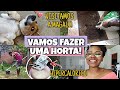 VLOG: HORTA EM CASA, VISITAMOS A MAGALI E FIZEMOS HIPERCALÓRICO CASEIRO!