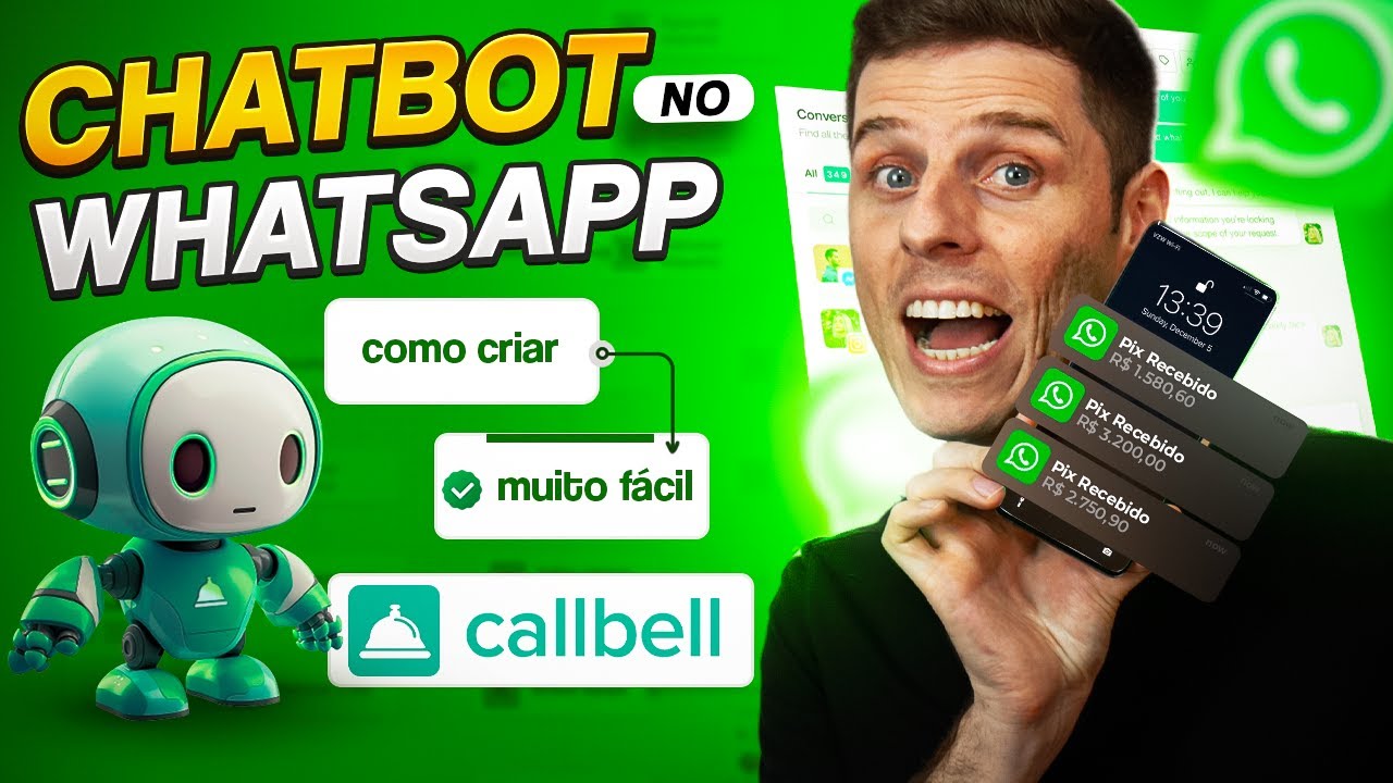 ChatBot no WhatsApp - Como Criar um Para Vender Muito Mais! - YouTube