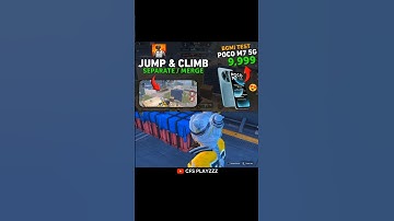 Bgmi Jump & Climb Setting Explained 🔥 Poco M7 5G Bgmi Gaming Review & Test