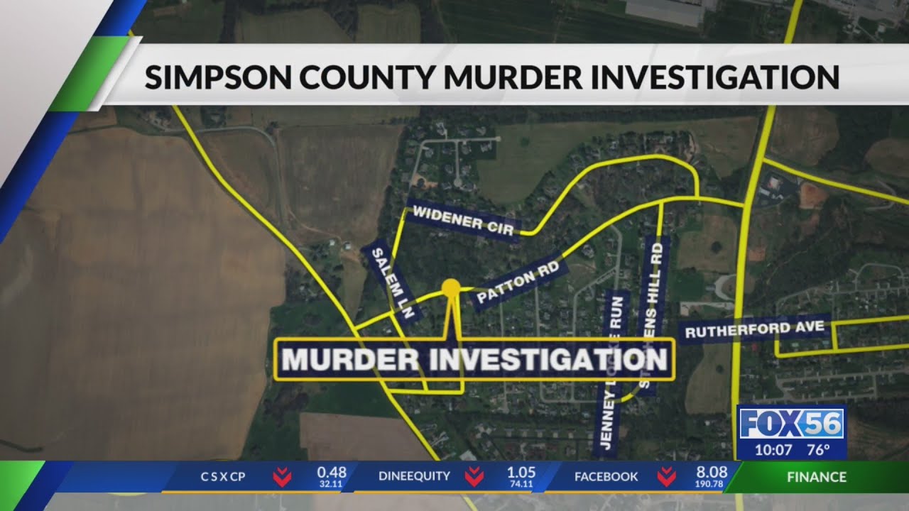 Kentucky State Police investigating Simpson County murder