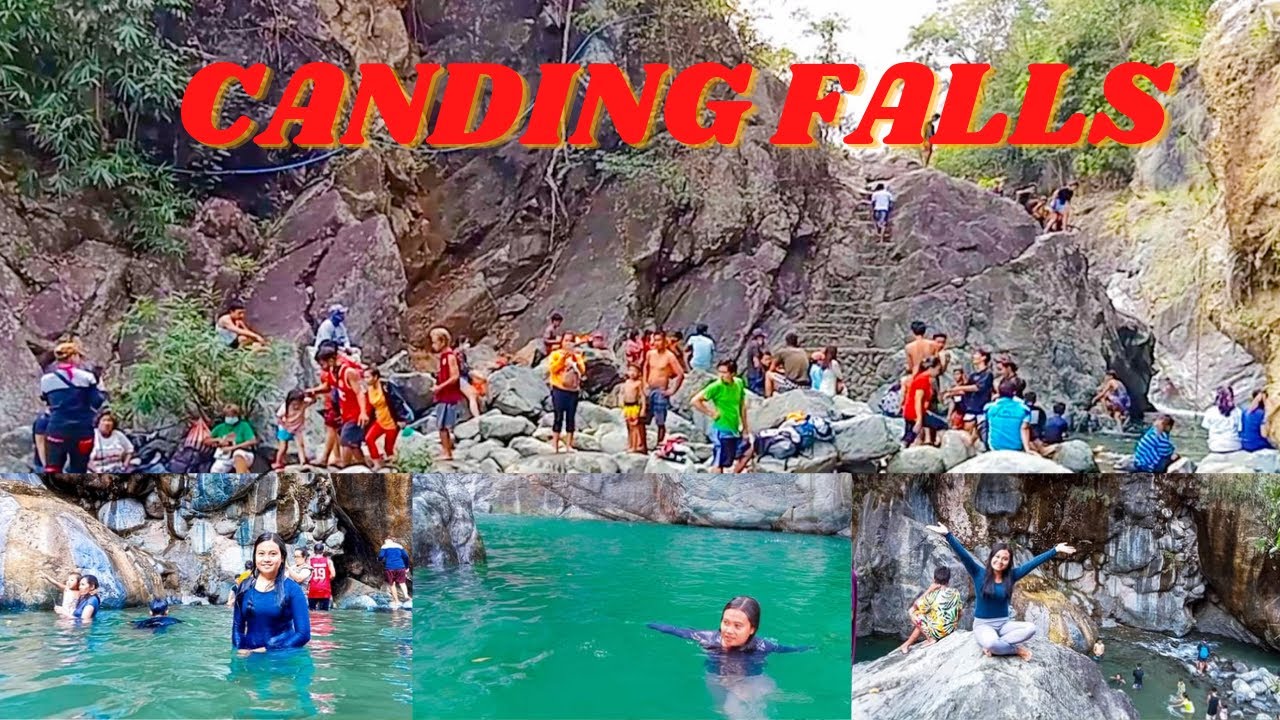 Napakagandang falls | Canding Falls | San Clemente - YouTube