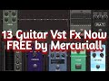 13 Guitar Fx Pedal Emulations Now FREE in Ampbox VST Plugin by Mercuriall - Review & Demo