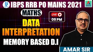 IBPS RRB PO MAINS 2021 | MATHS | DATA INTERPRETATION | MEMORY BASED DI | BY AMAR SIR screenshot 4