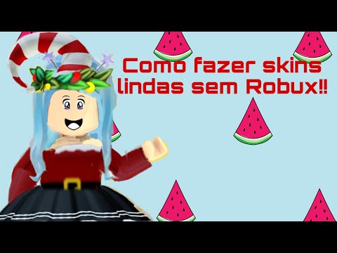 Como Fazer 2 Skins Lindas Sem Robux No Celular E Computador Video Extra Youtube - fotos lindas para perfil de roblox