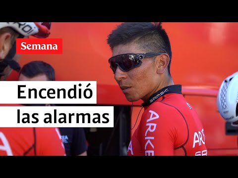 “Estás caídas me hacen más bravo”, Nairo tras su choque en el Tour de Francia 2022