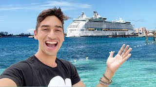 BAHAMAS TRAVEL VLOG 2021 | MY FIRST CRUISE EVER - Royal Caribbean Adventures Of The Seas