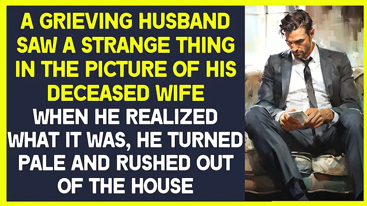 A grieving husband saw a strange thing in the picture of his deceased wife and turned pale in shock - DayDayNews