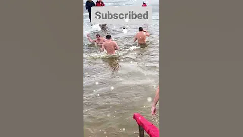 EPIPHANY BATHING 2025 #1585 SWIMMING WINTER #bathing #ice #swimming #baptism #epiphanybathing