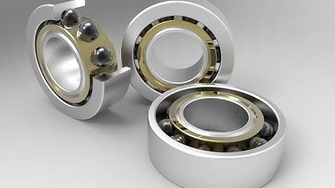 3D modelling Ball bearing in AutoCAD