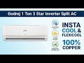Godrej 1 Ton 3 Star Convertible 5-in-1 Inverter Split AC Review | Review in Hindi | Features