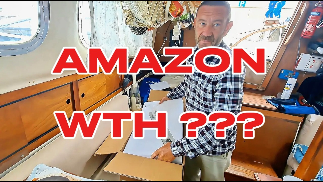 ⁣Unboxing POLISH parcel & the Amazon FAIL! What sort of OUTBOARD is this??