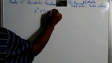 Finding Root of Quadratic graph    CSEC      ADD maths