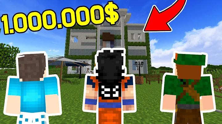 NOS MUDAMOS PARA A NOVA MANSO YOUTUBER NO MINECRAF...