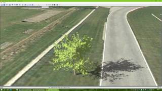 rFactor 2 - 3D tree test