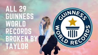 Every Guinness World Record Taylor Has Broken So Far