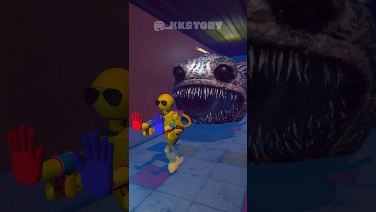 Monster Giant Fish Chase | Zoonomaly & Poppy Playtime