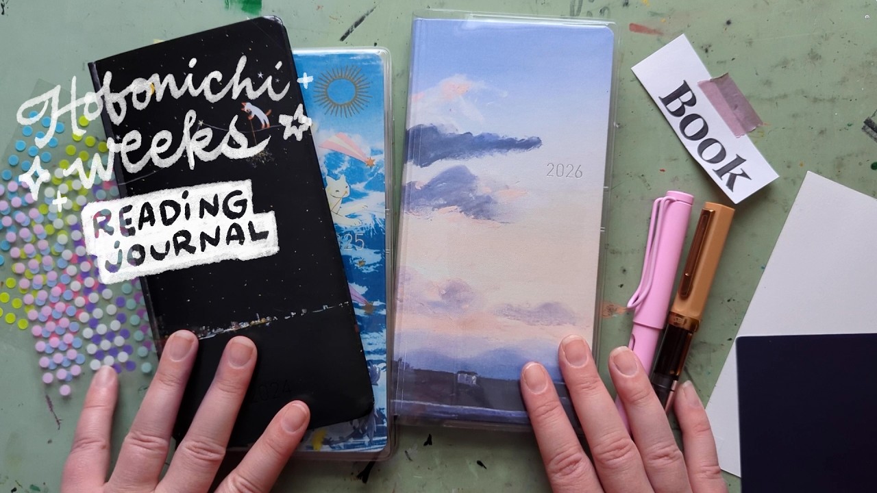 Дневник для чтения Hobonichi Weeks 📚: организация и идеи!