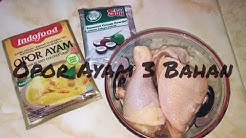 OPOR AYAM ANAK KOS ( 3 BAHAN ) - Durasi: 1.02. 