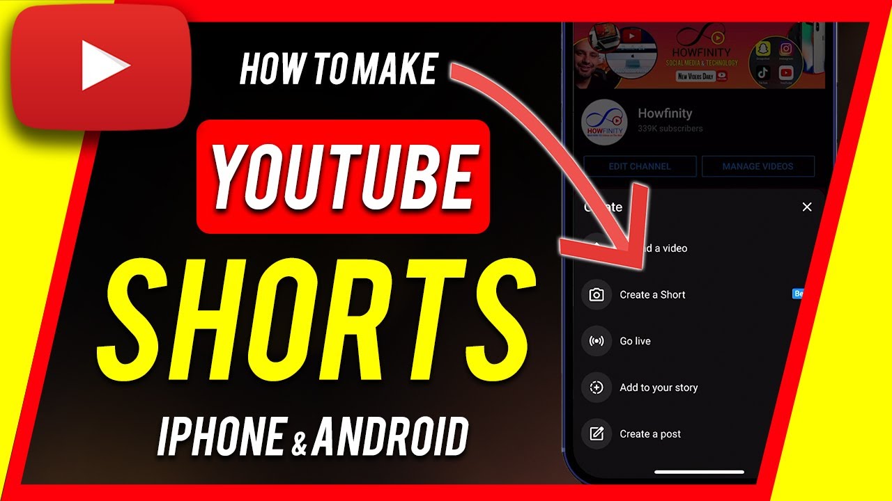 How to Make YouTube Shorts with YouTube App YouTube