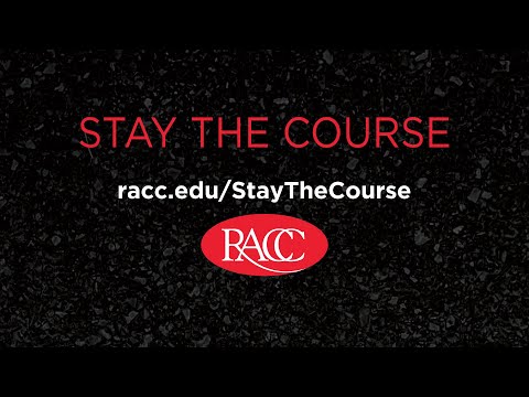 Stay the Course by taking online classes at RACC.