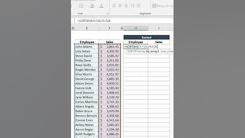 How to sort data with dynamic array function SORTBY #shorts #viral #tutorial #education #excel