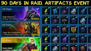 Raid Shadow Legends How To Beat Artifacts Enhancement Event Easy My Last Login Reward Youtube
