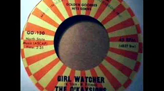 O'Kaysions - Girl Watcher, Mono 1968 ABC-1973 Roulette 45 record. O'Kaysions - Girl Watcher, Mono 1968 ABC-1973 Roulette 45 record.
