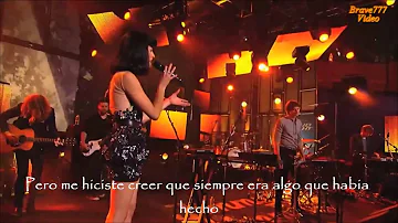 Somebody i used to know/Gotye Live performance/subtitulos español