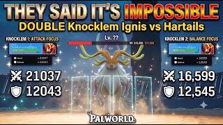 Palworld - Double Knocklem Ignis vs Hartails