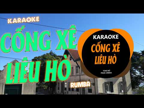 Karaoke Cống Xê Liêu Hò Tone Nữ Rumba ( Tô Đạt ) lý trí trong lòng dường như ta bỏ quên