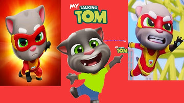 Talking Tom Hero Dash Walkthrough Gameplay Part 1 - Super Tom (iOS, Android) TOM KAHRAMAN