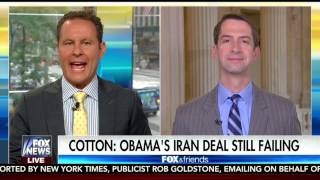 Celebrity July 12, 2017: Sen. Cotton Discusses the Iran Deal and Healthcare on Fox & Friends Profile