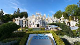 It's A Small World Clock Parade 4K60FPS - Disneyland April 2024