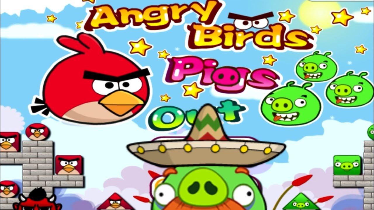 Angry Birds Pigs Out 25 LEVELS WALKTHROUGH (Mini Angry Birds Bad
