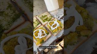 MASALA CHEESE TOAST😍| Indian Street Food