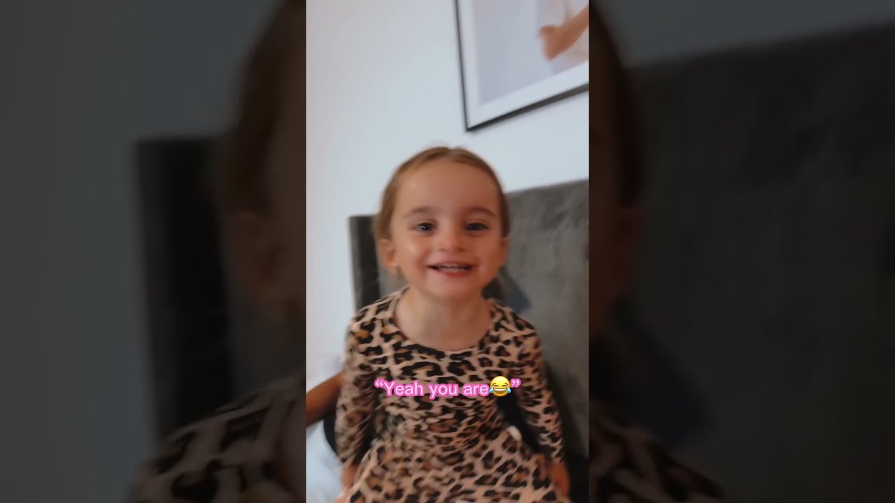 Toddler Says A BAD WORD 