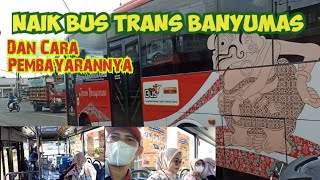 Naik Bus Trans Banyumas & Cara Pembayarnya. Naik dari Halte Patikraja ke Terminal Baturaden