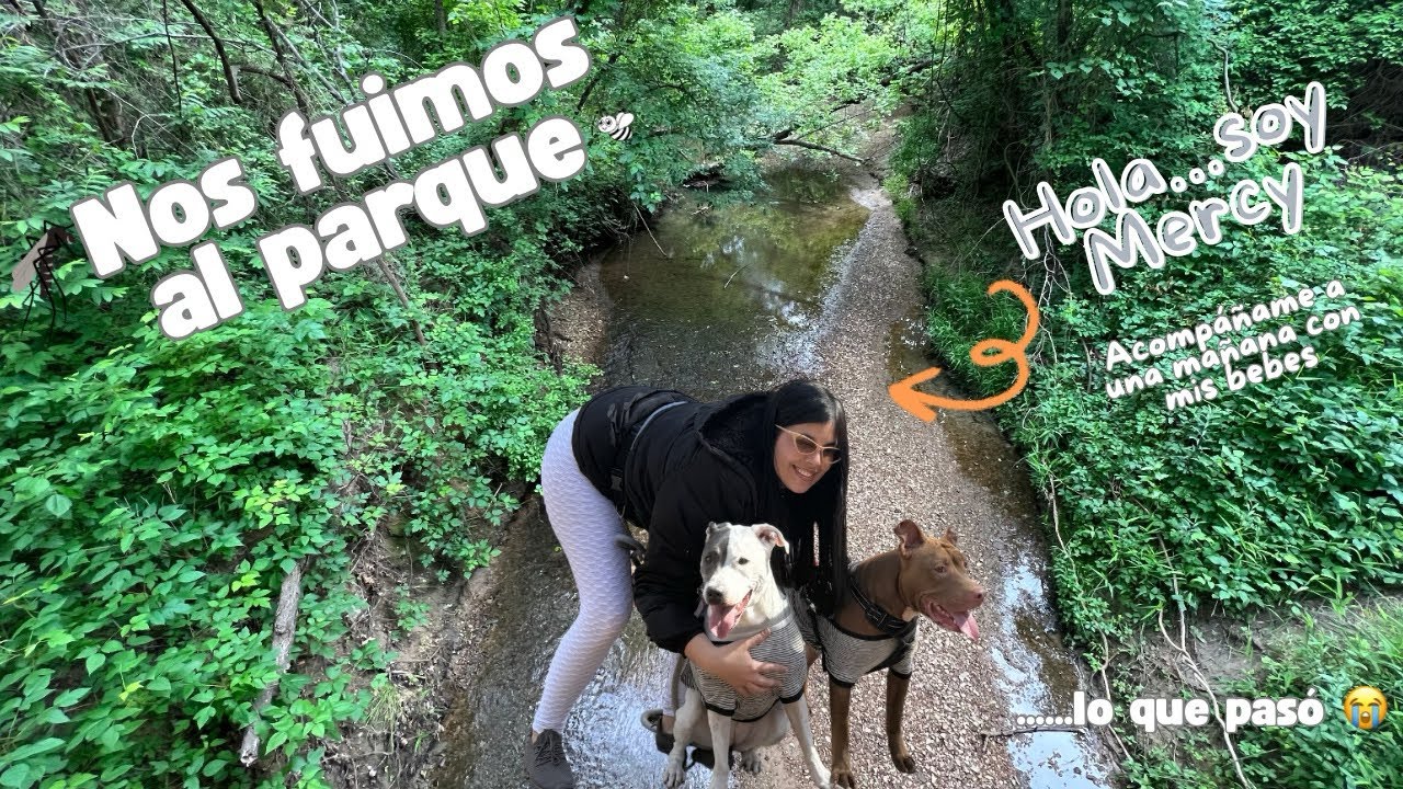 NOS FUIMOS AL PARQUE……Y NO SABEN LO QUE PASÓ🐶😭