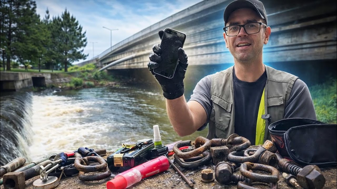 Achei iPhone 15 na pesca magnética?