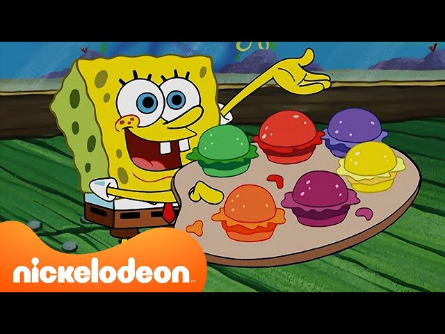 Spongebob | Momen-Momen Krabby Patty Paling Ikonis | Nickelodeon Bahasa class=