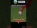 Minecraft unexpected glitch/@minecraft #minecraft #creeper #gaming #ytshorts #ytviral