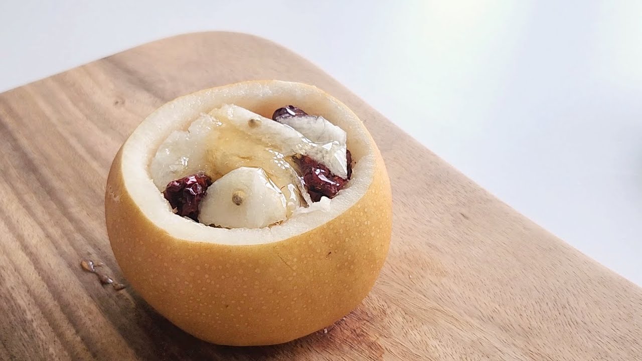 🍵겨울철 몸을 따뜻하게 만들 배숙 만들기 / Making Pear Tea🍐